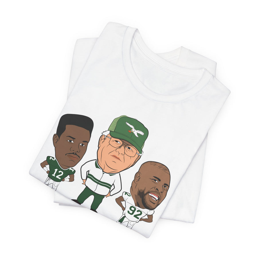 Retro Buddy Era Birds Broad Street Unisex Jersey Short Sleeve Tee