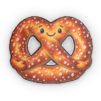 Philly Soft Pretzel Pillow, Philadelphia Nursery Decor, Cute Kids Room Pillow, Philly Baby Gift, Food Shaped Throw Pillow