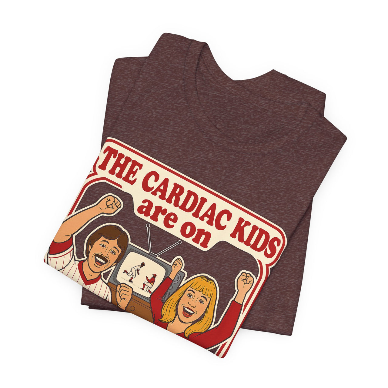 Retro 1980 Cardiac Kids Philly Baseball Unisex Jersey Short Sleeve Tee