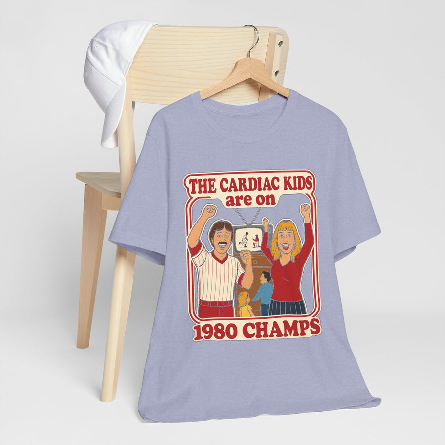 Retro 1980 Cardiac Kids Philly Baseball Unisex Jersey Short Sleeve Tee
