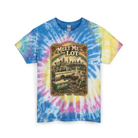 Meet Me in the Lot Shirt Philly Football Tailgate Tee Go Birds Parking Lot Shirt Philadelphia Tie Dye Graphic Tee Vintage Philly Apparel