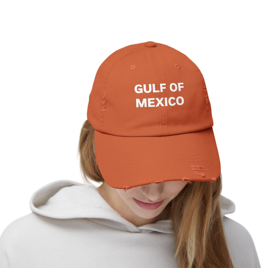 Gulf of Mexico Unisex Distressed Cap