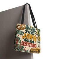 This Jawn Holds Everything Tote Bag, Funny Philadelphia Gift, Philly All Over Print Bag, Unique Pennsylvania Souvenir