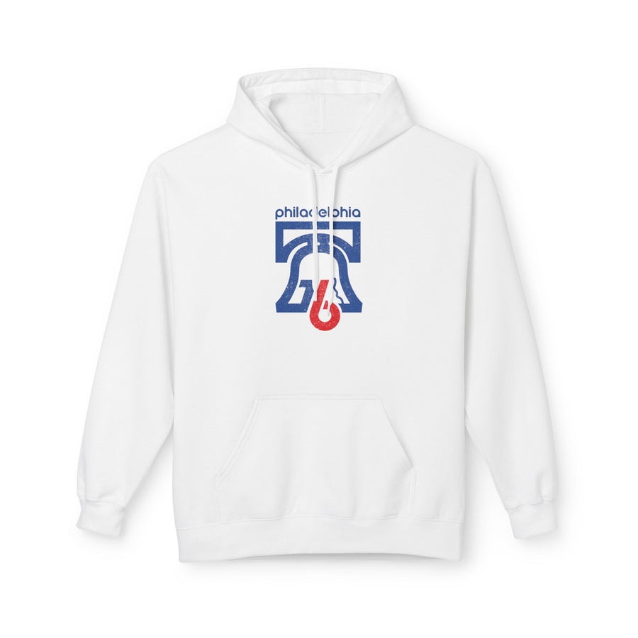 Retro ‘76 Bicentennial Crack Unisex Midweight Softstyle Fleece Hoodie