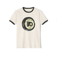 Retro Philly Hockey Unisex Cotton Ringer T-Shirt