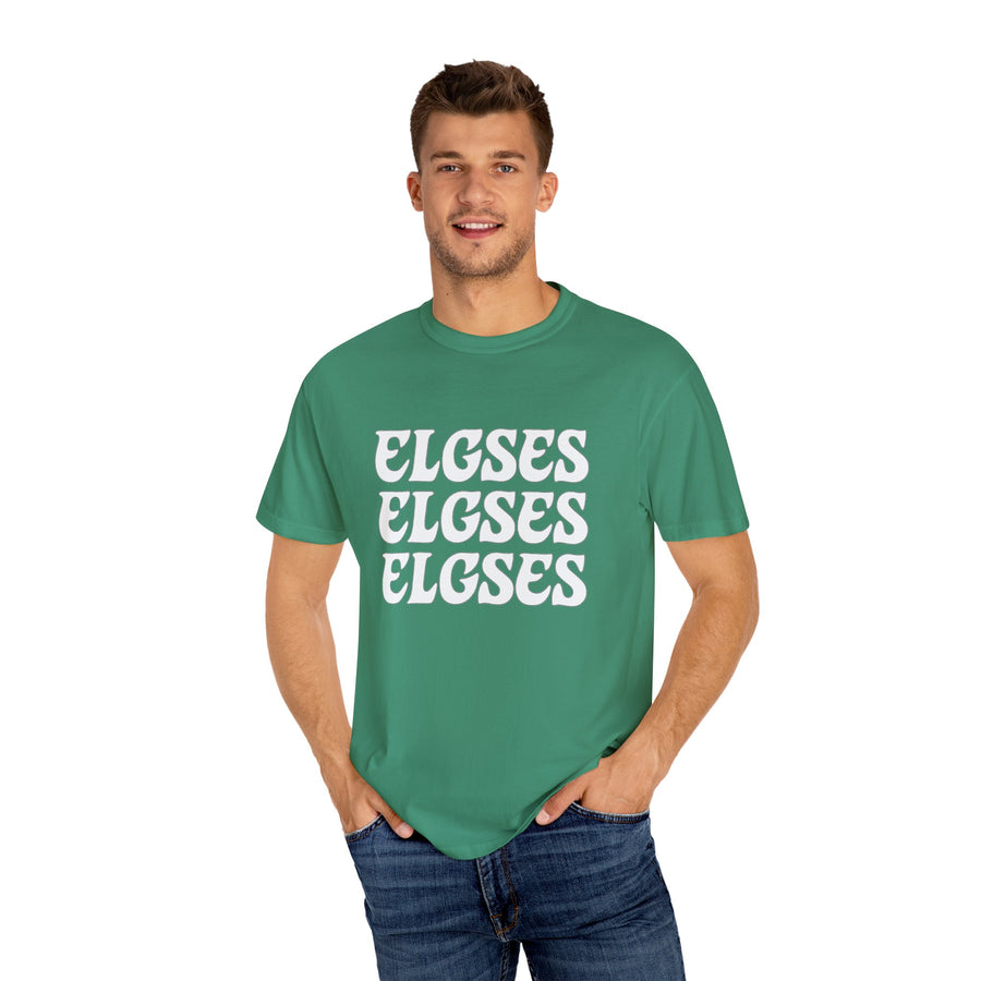 ELGSES Repeat Retro Unisex Garment-Dyed T-shirt