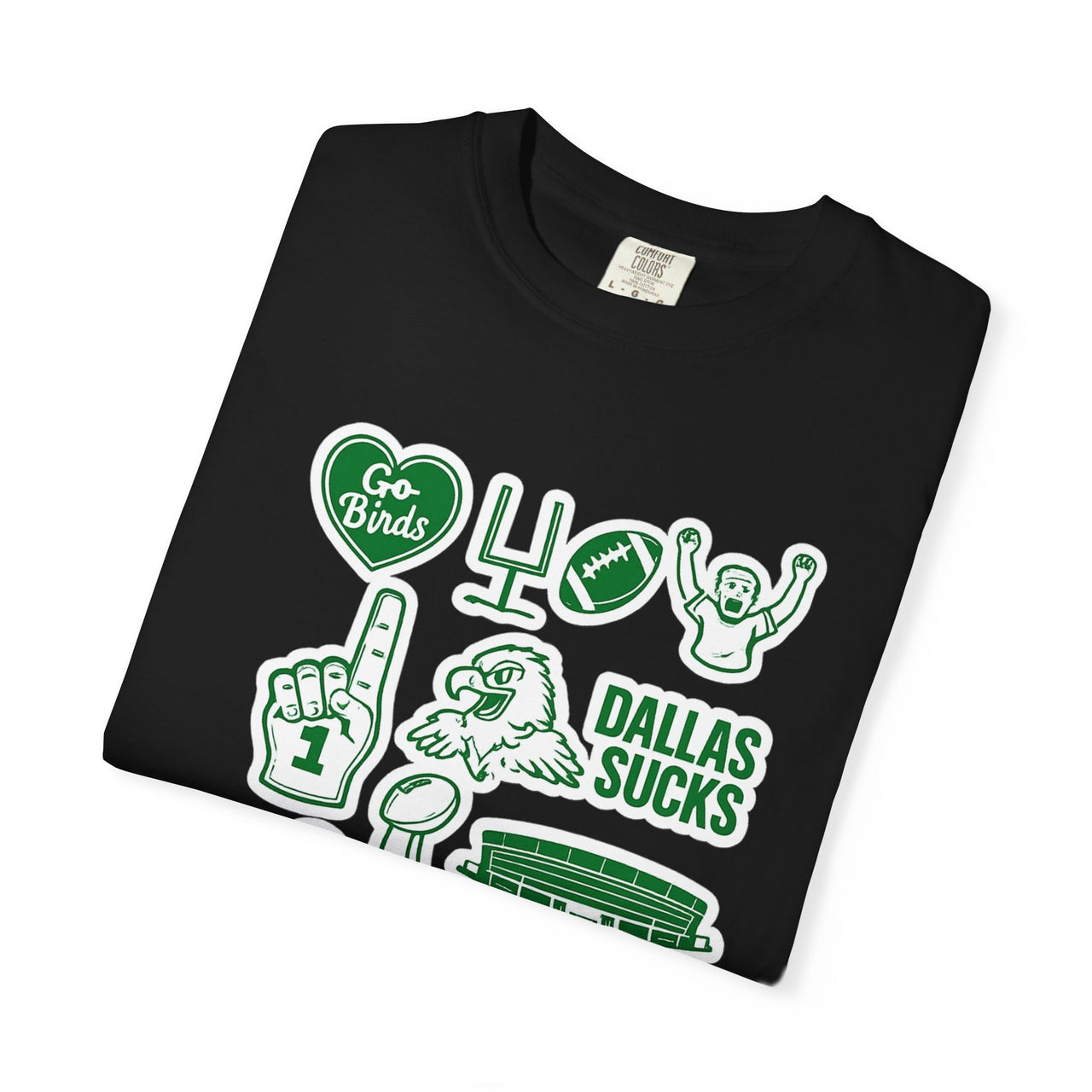 Retro Philly Football Comfort Colors Shirt, Cute Trendy Philadelphia Birds Football Game Day Tee, Gift for Philly Birds Fan