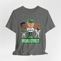 Retro Buddy Era Birds Broad Street Unisex Jersey Short Sleeve Tee