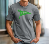 Go Birds! Pennant T-Shirt Philly Football Game Day Tee