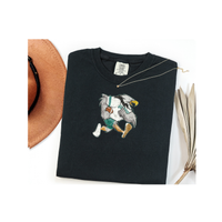 Eagles Football Retro Mascot T‑Shirt Vintage Running Go Birds Graphic