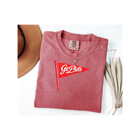 Go Phils Pennant T-Shirt Vintage Red Flag Sports Tee Shirt