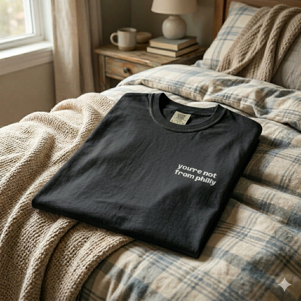 you're not from philly embroidered Comfort Colors Unisex T-Shirt