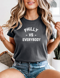 Philly vs Everybody Tee Vintage City Pride T-Shirt