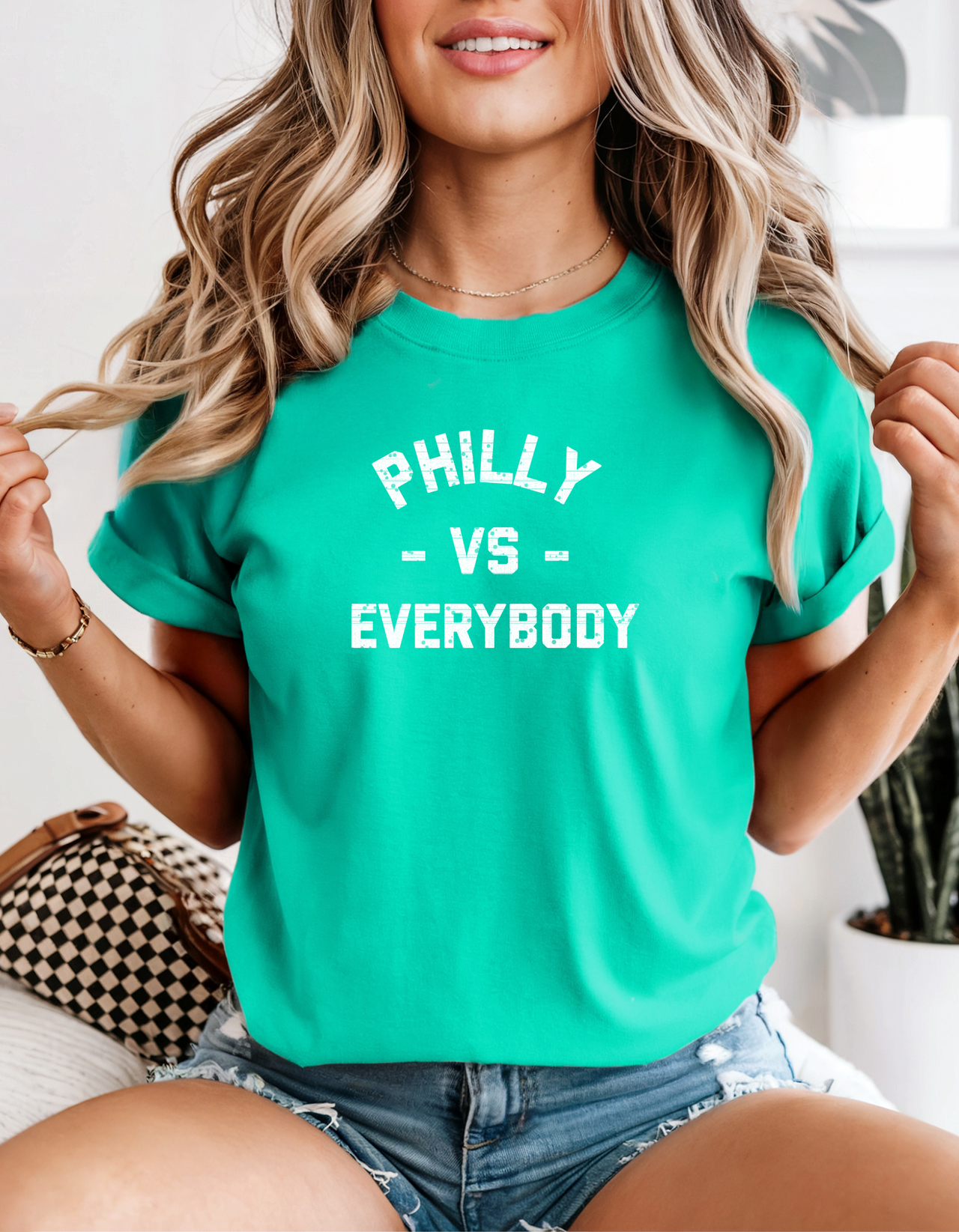 Philly vs Everybody Tee Vintage City Pride T-Shirt
