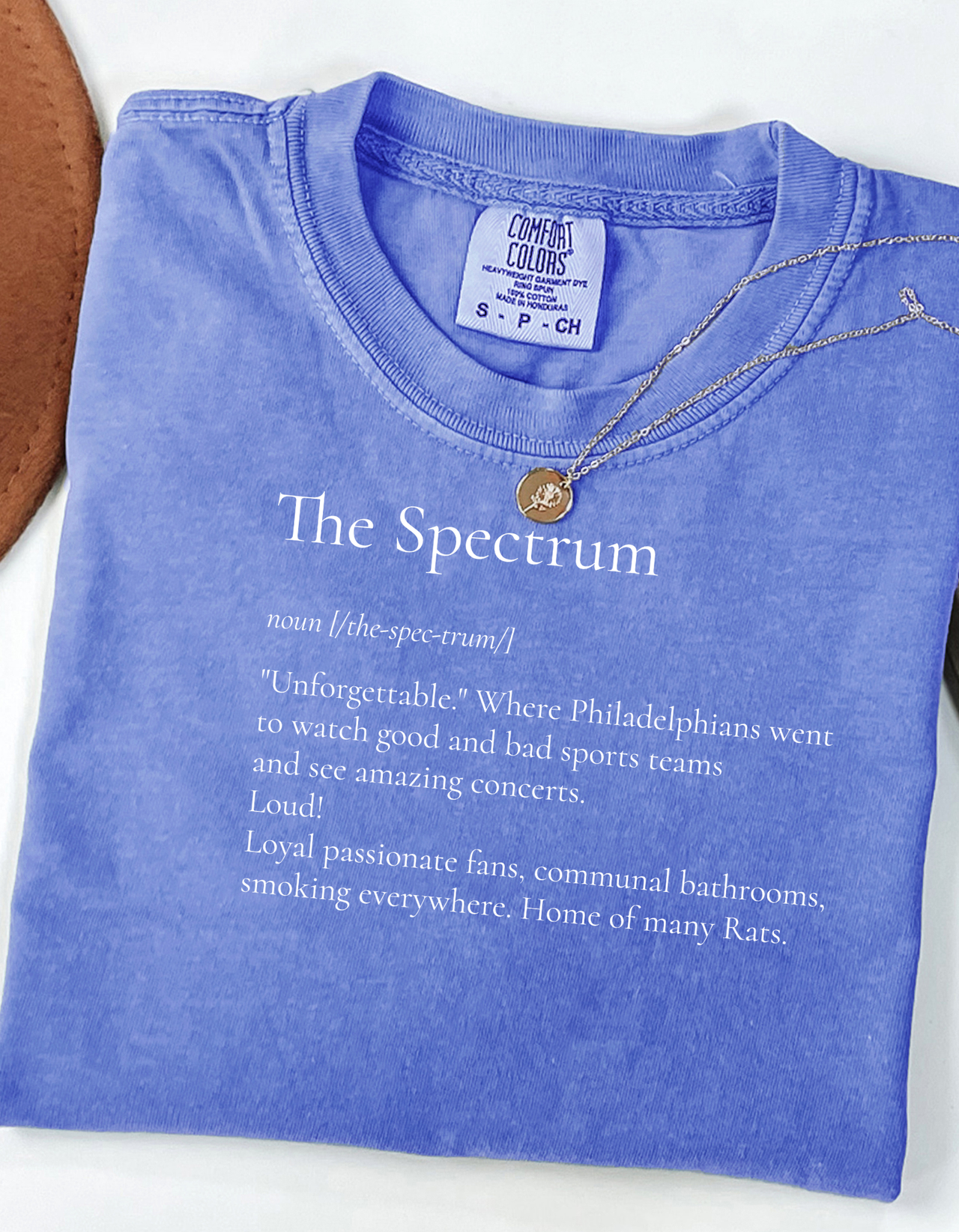 The Spectrum Definition T-Shirt Literary Quote Tee Shuttered Philly Sports Arena