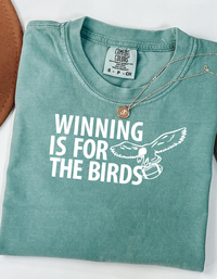 Winning Is For The Birds Retro T-Shirt Go Birds Eagles Inspired Tee