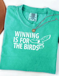 Winning Is For The Birds Retro T-Shirt Go Birds Eagles Inspired Tee