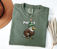Philly Eagle Graphic T-Shirt — Vintage Sports Mascot Tee