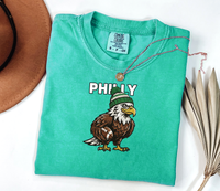 Philly Eagle Graphic T-Shirt — Vintage Sports Mascot Tee