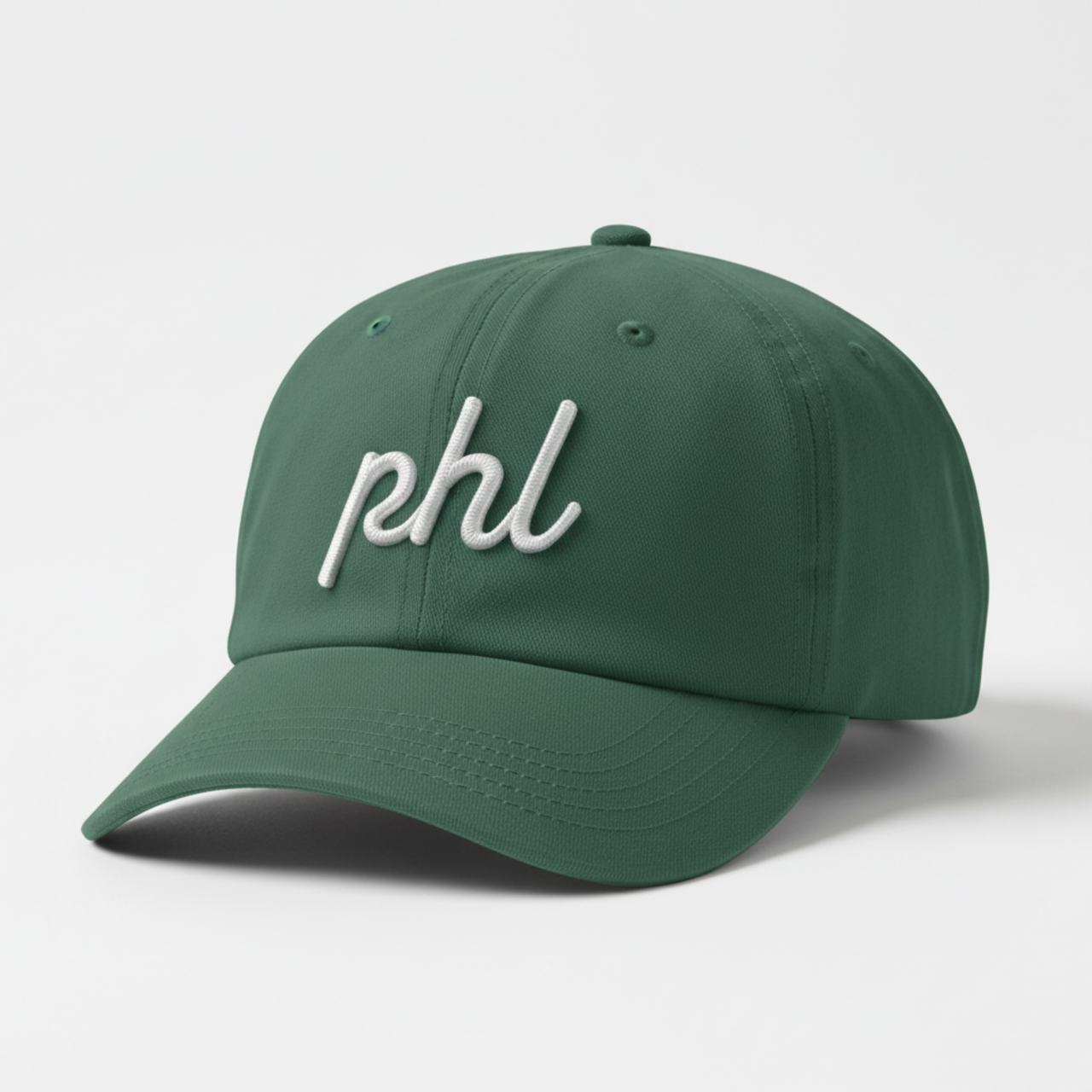 Philadelphia Script Hat Retro Philly Dad Hat Embroidered Philadelphia Cap Vintage Philly Baseball Hat Philly Streetwear Philadelphia Gift