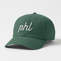 Philadelphia Script Hat Retro Philly Dad Hat Embroidered Philadelphia Cap Vintage Philly Baseball Hat Philly Streetwear Philadelphia Gift