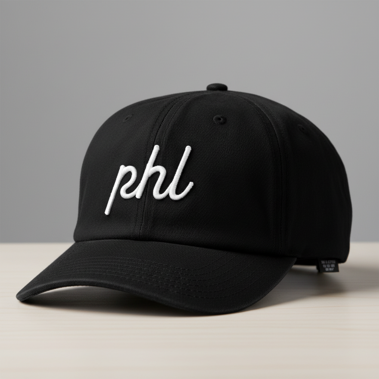 Philadelphia Script Hat Retro Philly Dad Hat Embroidered Philadelphia Cap Vintage Philly Baseball Hat Philly Streetwear Philadelphia Gift
