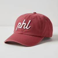 Philadelphia Script Hat Retro Philly Dad Hat Embroidered Philadelphia Cap Vintage Philly Baseball Hat Philly Streetwear Philadelphia Gift