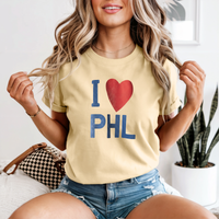 PHL Heartbreaker Comfort Colors Tee Shirt