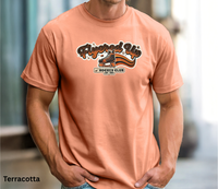 Flyered Up Hockey Club T-Shirt Retro Script Flyers Inspired Skate Graphic Philly Hockey