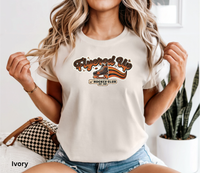 Flyered Up Hockey Club T-Shirt Retro Script Flyers Inspired Skate Graphic Philly Hockey