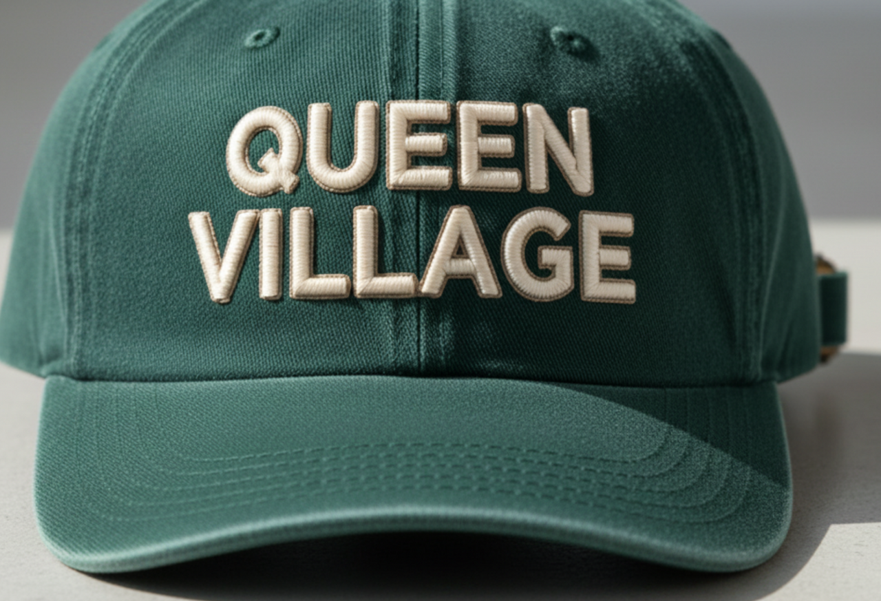 Queen Village Hat Philadelphia Dad Hat Embroidered Queen Village Dad Cap Philly Neighborhood Hat Queen Village Philadelphia Gift