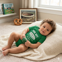The Vet Baby Bodysuit Kelly Green Veterans Stadium Philly Baby Bodysuit Pride Pretzels Prison Infant Outfit Funny Eagles Fan Baby Gift Philadelphia Football Baby