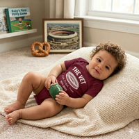 The Vet Baby Bodysuit Kelly Green Veterans Stadium Philly Baby Bodysuit Pride Pretzels Prison Infant Outfit Funny Eagles Fan Baby Gift Philadelphia Football Baby