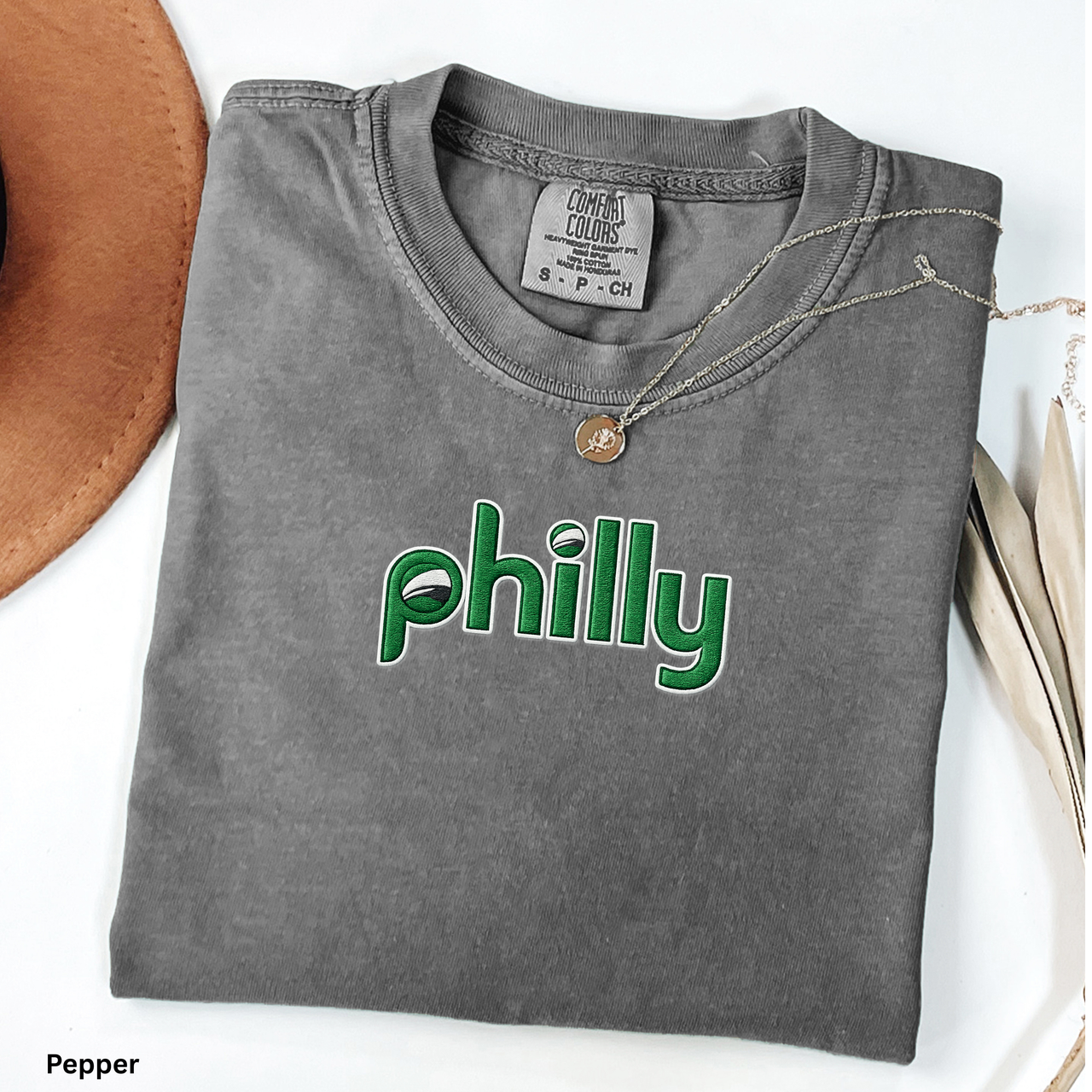 Philly Football Inspired Shirt Philadelphia Birds Fan Shirt Kelly Green Philly Graphic Tee Comfort Colors Shirt