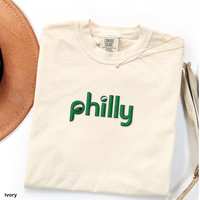 Philly Football Inspired Shirt Philadelphia Birds Fan Shirt Kelly Green Philly Graphic Tee Comfort Colors Shirt
