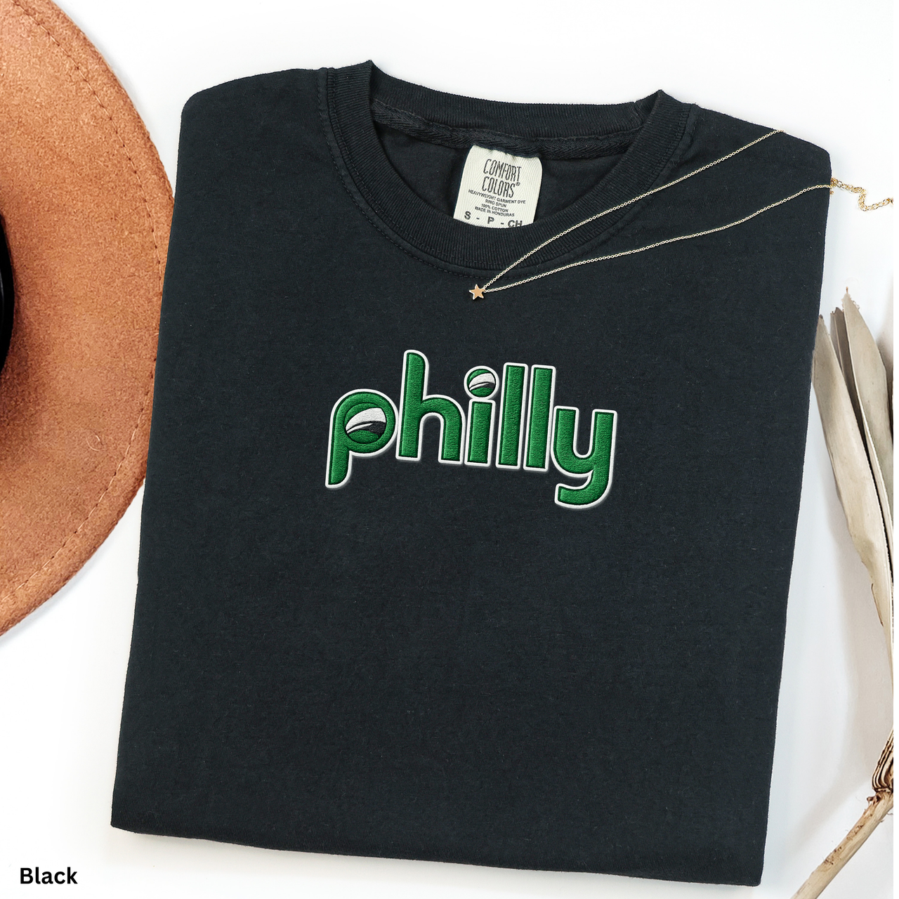 Philly Football Inspired Shirt Philadelphia Birds Fan Shirt Kelly Green Philly Graphic Tee Comfort Colors Shirt