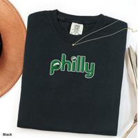 Philly Football Inspired Shirt Philadelphia Birds Fan Shirt Kelly Green Philly Graphic Tee Comfort Colors Shirt