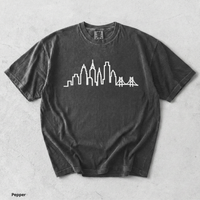 Philadelphia Skyline Shirt Minimalist Philly Tee Philadelphia Outline Shirt Comfort Colors Skyline Tee Philly Graphic Shirt