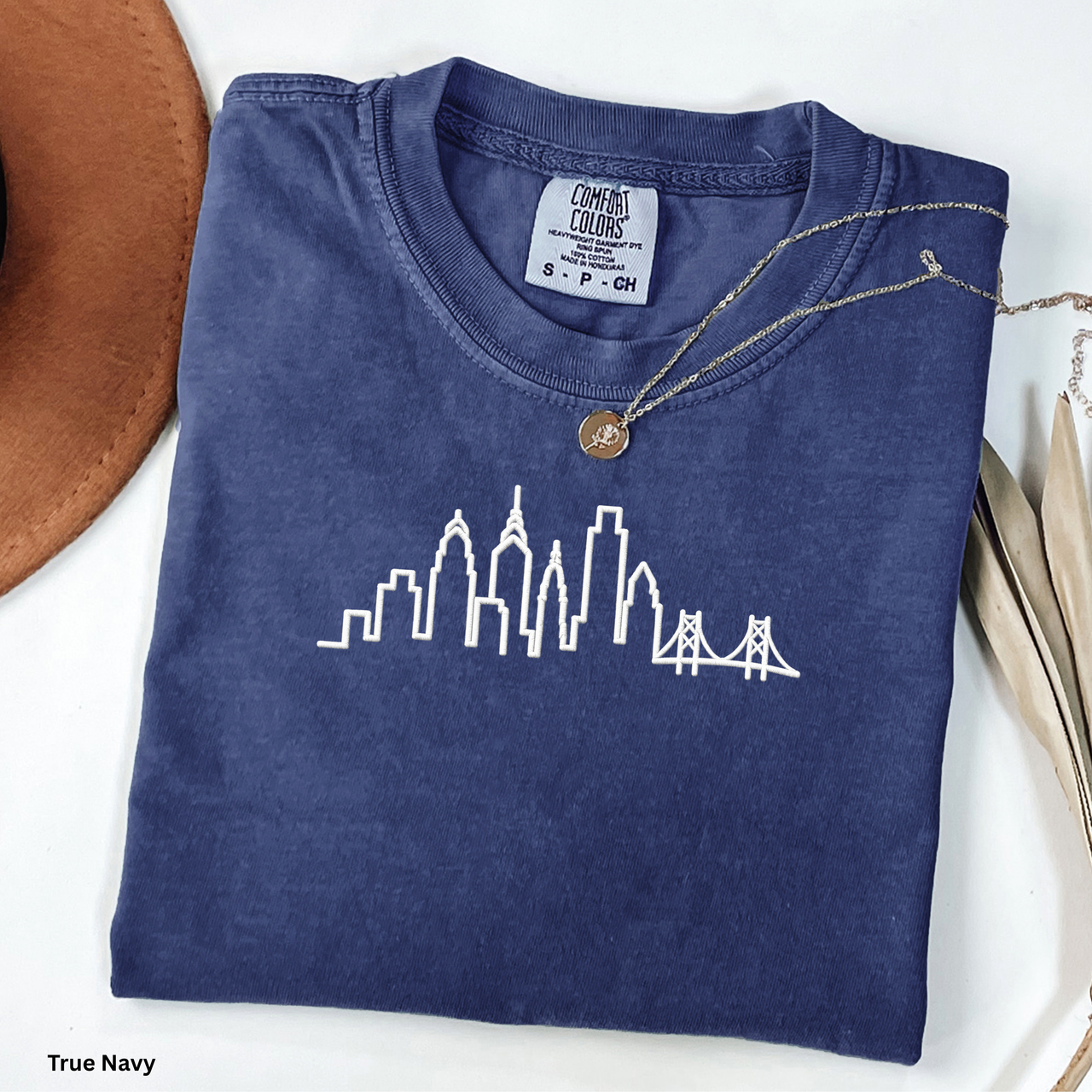 Philadelphia Skyline Shirt Minimalist Philly Tee Philadelphia Outline Shirt Comfort Colors Skyline Tee Philly Graphic Shirt