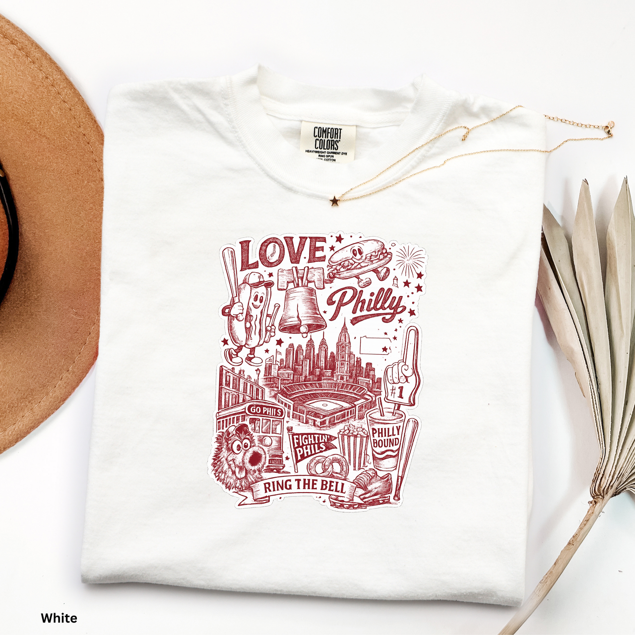 Philadelphia Baseball Collage Shirt Philly Baseball Graphic Tee Ring The Bell Shirt Phillies Inspired Retro Tee Philadelphia Sports Shirt