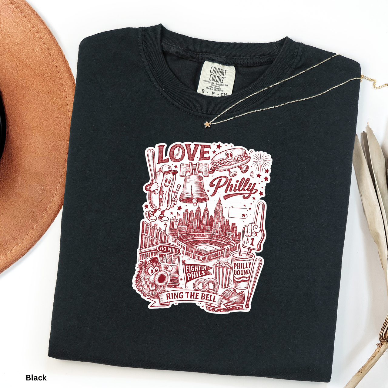 Philadelphia Baseball Collage Shirt Philly Baseball Graphic Tee Ring The Bell Shirt Phillies Inspired Retro Tee Philadelphia Sports Shirt