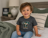 Raised on Birds Toddler Shirt, Philly Football Toddler Tee, Go Birds Kids Shirt, Bella Canvas Toddler Tee, Philadelphia Football Baby Shirt