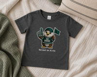 Raised on Birds Toddler Shirt, Philly Football Toddler Tee, Go Birds Kids Shirt, Bella Canvas Toddler Tee, Philadelphia Football Baby Shirt