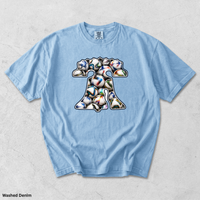 Philly Liberty Bell Soccer Shirt Philadelphia World Cup Tee Comfort Colors 1717 Shirt Philly Futbol Graphic Tee Soccer Fan Gift
