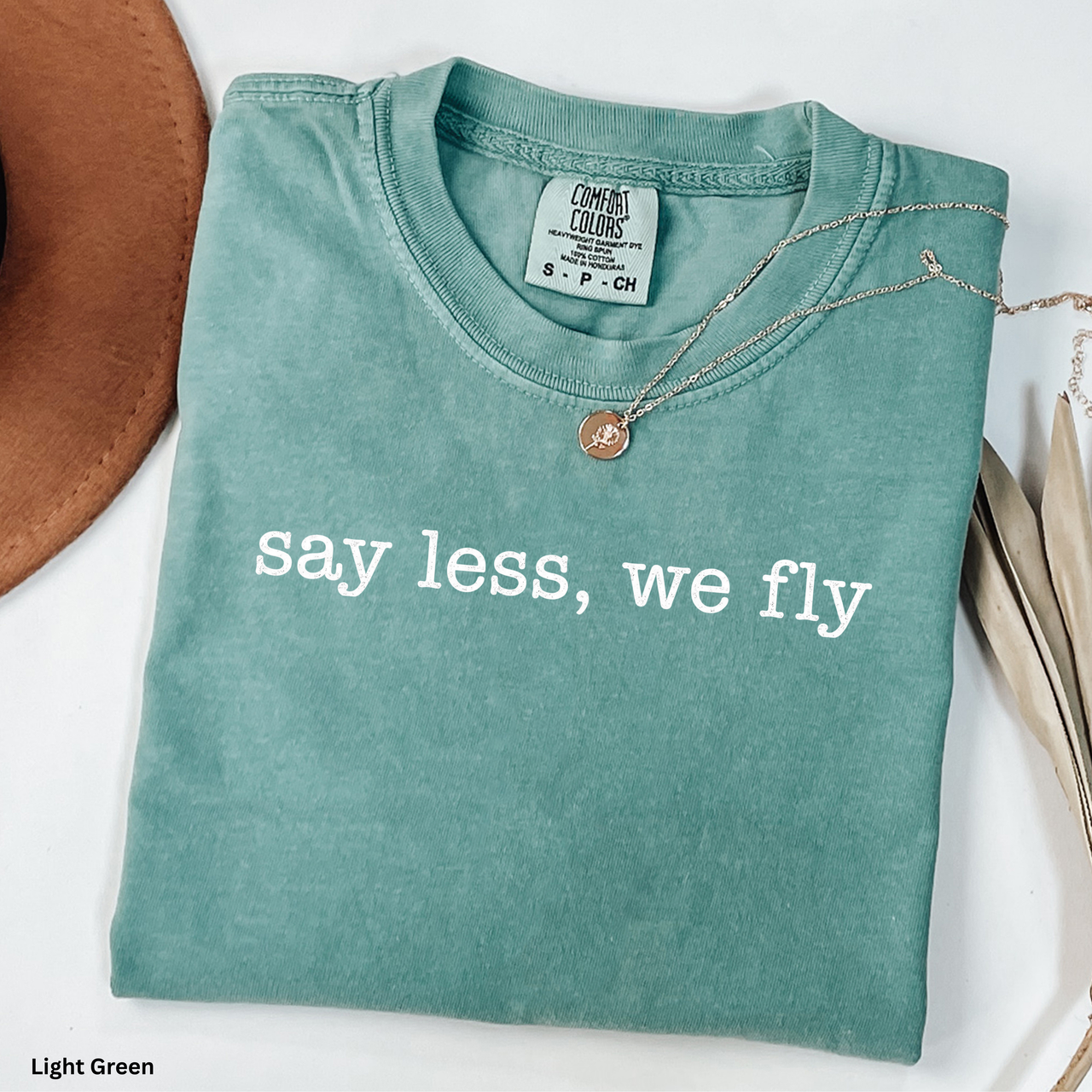 Say Less We Fly Shirt Philly Football Tee Birds Fan Shirt Comfort Colors 1717 Shirt Philadelphia Football Gift Minimalist Philly Apparel