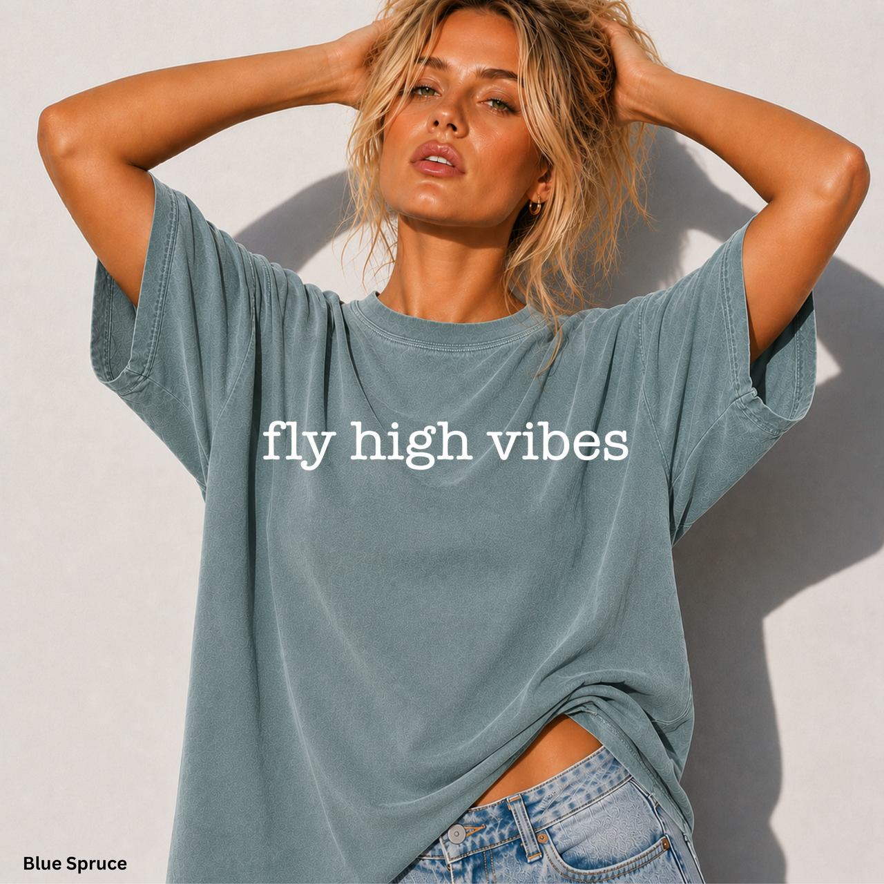 Fly High Vibes Shirt Philly Football Shirt Birds Fan Tee Comfort Colors 1717 Shirt Minimalist Football Tee Philadelphia Fan Gift Game Day