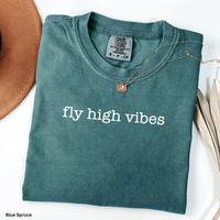 Fly High Vibes Shirt Philly Football Shirt Birds Fan Tee Comfort Colors 1717 Shirt Minimalist Football Tee Philadelphia Fan Gift Game Day