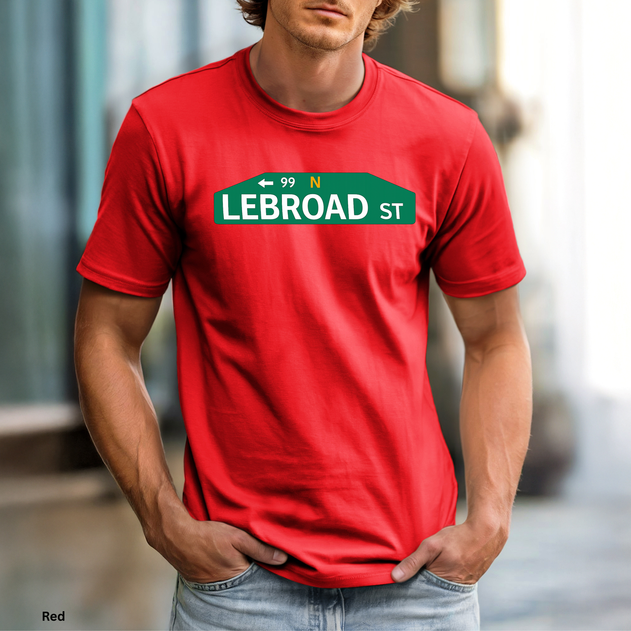 Comfort Colors 1717 Lebroad Street Shirt | Funny Philadelphia Basketball Tee | Philly Sports T-Shirt | Garment Dyed Graphic Tee