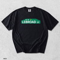 Comfort Colors 1717 Lebroad Street Shirt | Funny Philadelphia Basketball Tee | Philly Sports T-Shirt | Garment Dyed Graphic Tee