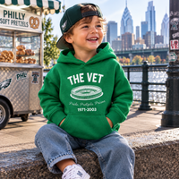 The Vet Toddler Hoodie | Philadelphia Stadium Toddler Sweatshirt | Rabbit Skins 3326 Hoodie | Vintage Philly Sports Gift | Philly Toddler Hoodie